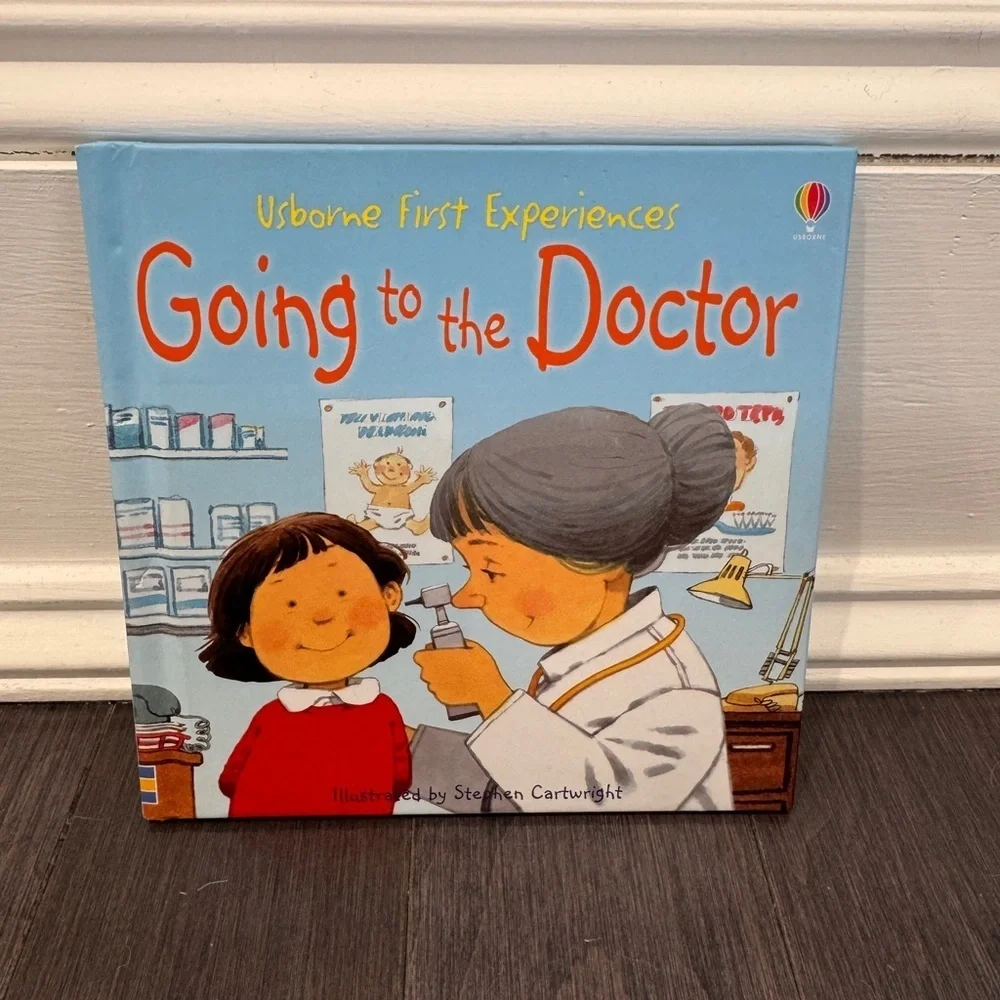 Usborne 'Going to the Doctor' Hardcover Children's Book Toddler Kids Baby